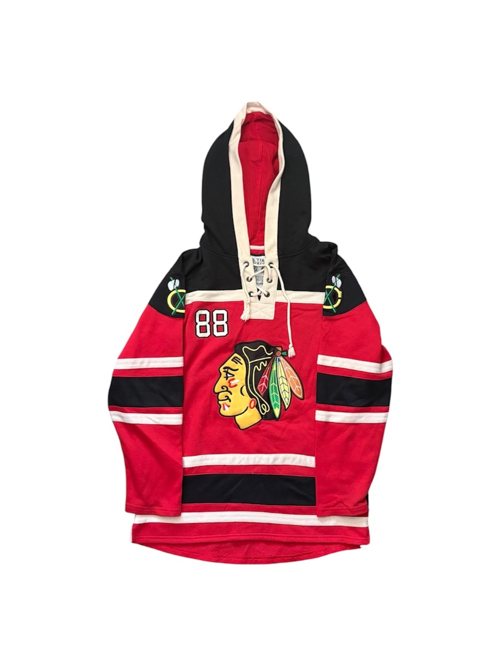 Chicago Blackhawks #88 Patrick Kane Red Hoodie